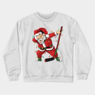 Santa clause dabbing - Funny christmas Crewneck Sweatshirt